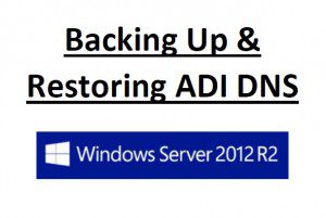 backup dns zone